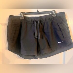 Vintage NIKE black athletic shorts